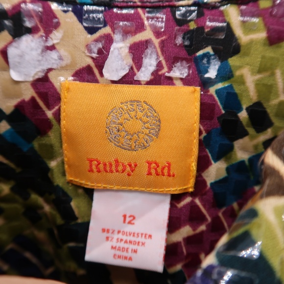 Ruby Rd. Cut Outs Button Front Shirt Jacket - Picture 3 of 6